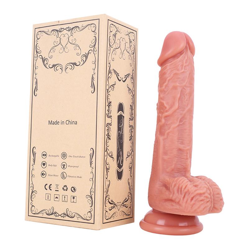 Women's Liquid Silicone Hardness Imitation Phallus Texture Adult Sex Toys