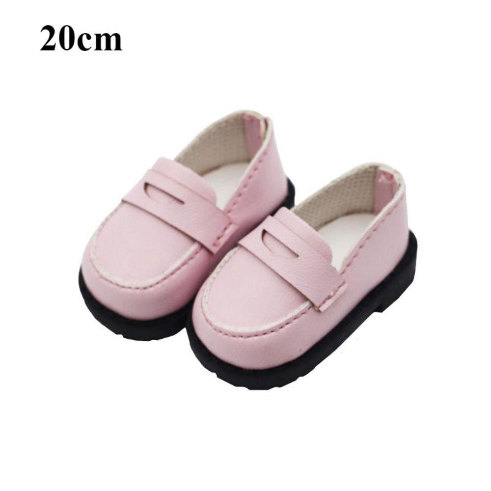 Fashion Leather Shoes for 15/20cm Cotton Dolls for 1/12 1/14 Dolls for EXO Doll