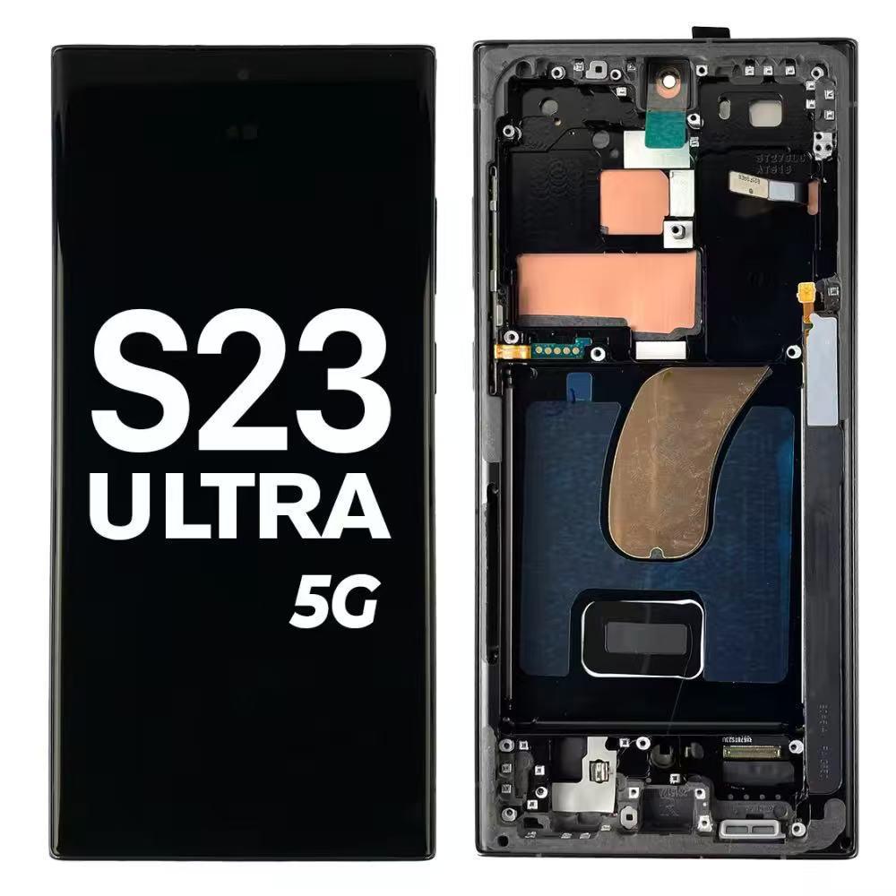 

Compatible Screen Assembly for Samsung Galaxy S23 Ultra SM-S918B/SM-S918U Display US Purple 6.72 TFT No Fingerprint