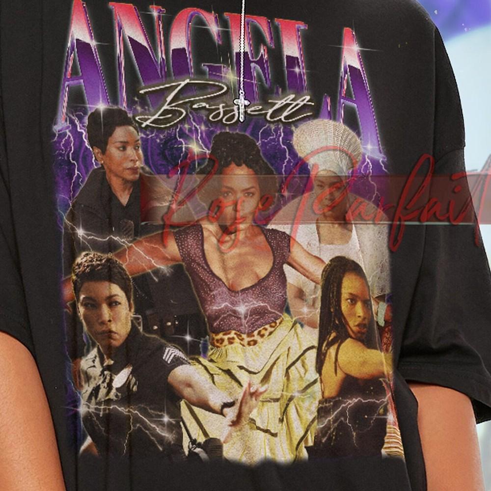 ANGELA BASSETT T-shirtAngela Bassett Fans Gift Angela Bassett Vintage Shirt Unisex T-Shirt S