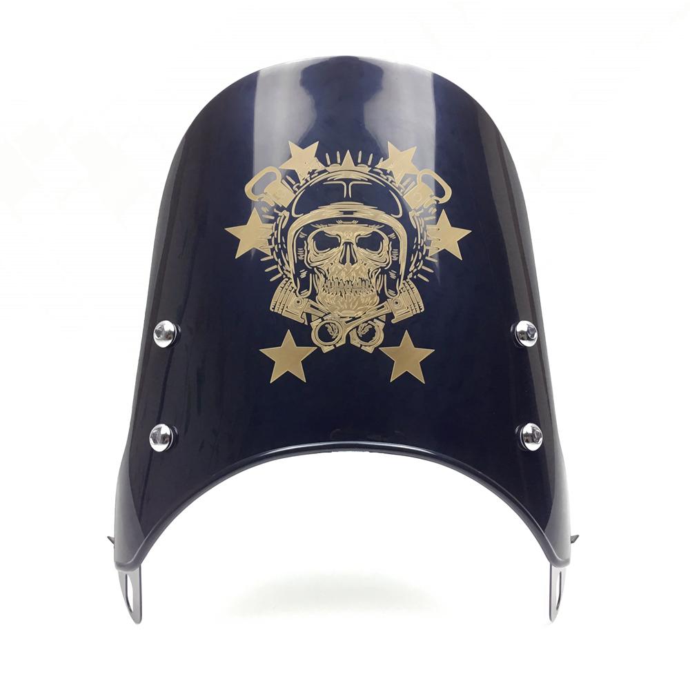 Pare-brise fumé noir pour moto Honda Hornet CB400 CB600 CB750 CB900 CB919 CB250 CB 400 600 750 900 919 250