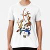WEIRD MEDIEVAL BESTIARY, ARCHER RABBITS ON FT-Shirt S-5XL Best T-Shirt