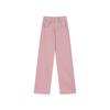 Women's Summer Dirty Pink High Waisted Wide Leg Jeans Straight Leg Loose Fit Versatile Slimming Long Pants