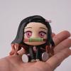Demon Slayer Anime Kawaii Figure Model Tanjirou Nezuko Zenitsu Inosuke Kimetsu No Yaiba Pvc Collect Desktop Decoration Toys