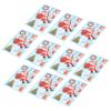 10Pcs Christmas Man Decoration Stickers SelfAdhesive Wall Decal Wall Sticker for Home Festival