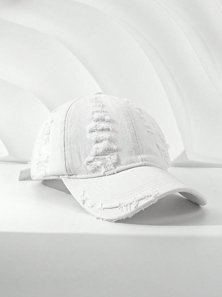 1 ks Opotřebovaná Gradientní Polyesterová Látka Personalizovaná Vintage Univerzální Pár Baseballová Čepice Pro Muže A Ženy