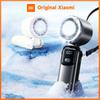 Xiaomi 2026 New Semiconductor Refrigeration Handheld Electric Fan High-speed Violent Turbo Fan Folding Neck Hanging Ice Pack Small Fan