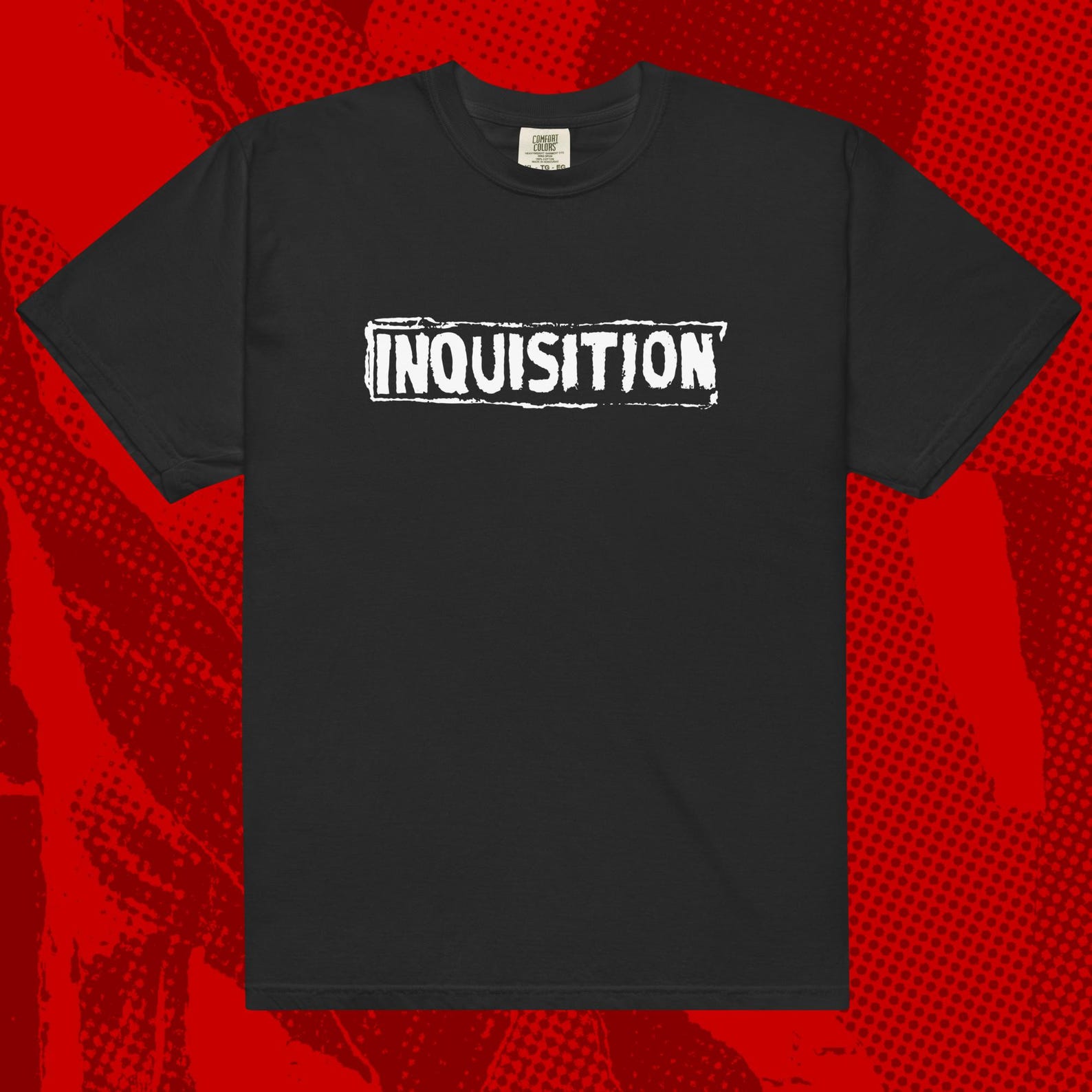 Inquisition Logo Shirt | Punk Hardcore Strike Anywhere Kid Dynamite Avail 4XL