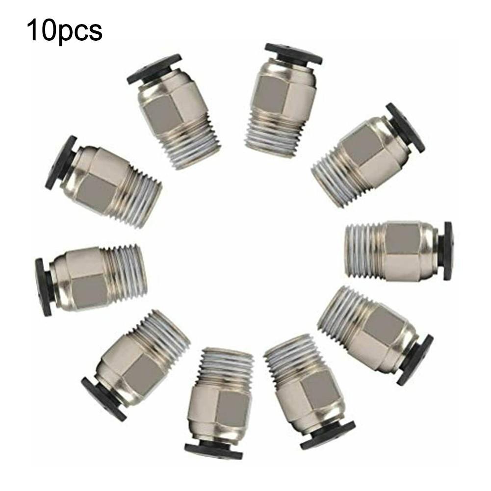 

Push Straight Pneumatic Connector Stainless Steel Thread