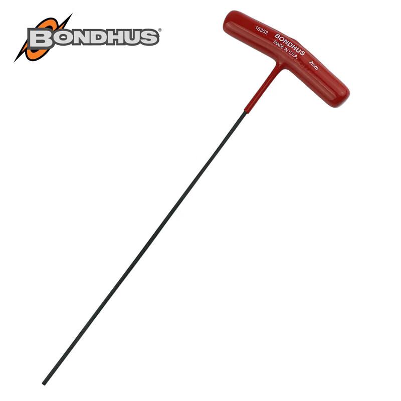 BONDHUS Metric T-Handle Hex Key 2mm