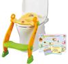 [Limited Set with Calendar] Anpanman 2-Way Step Toilet Seat (Toilet Calendar Included) Yellow