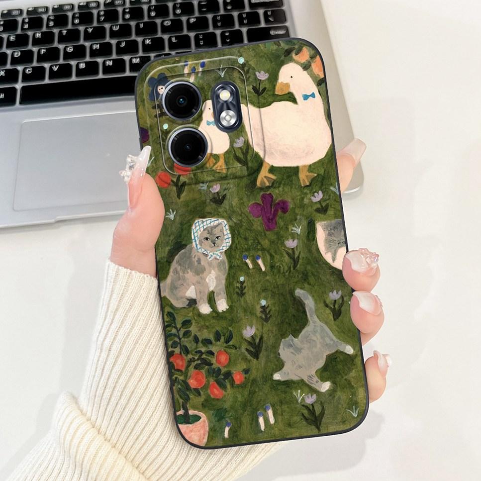 2024 For Infinix Hot 50i Case HoT50i Shock Proof Black Silicone Soft Phone Case For Infinix Hot 50i 50 i X6531 Back Cover Fundas