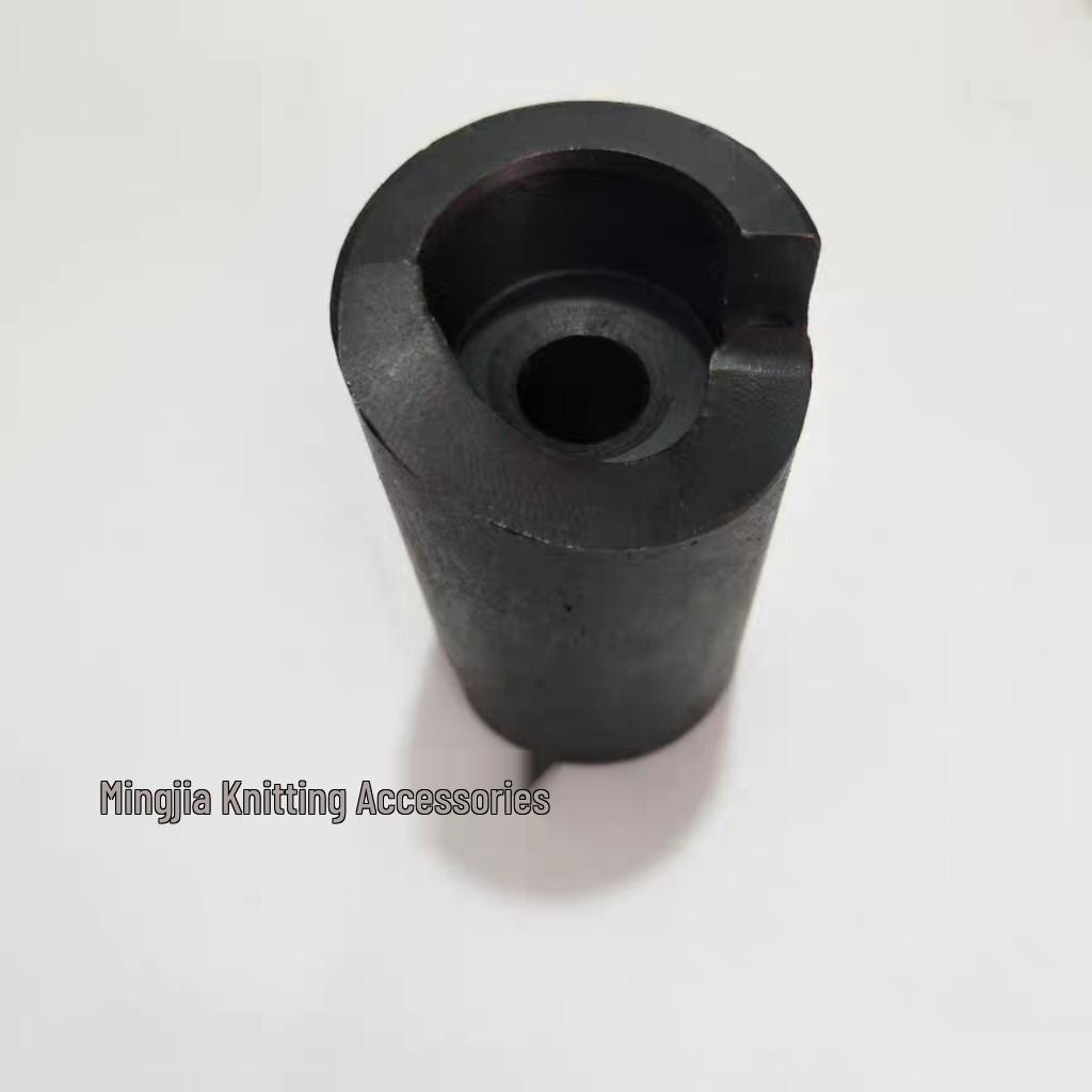 Stainless Steel Fabric Rolling & Feeding Gear for Jacquard & Knitting Machines - Large Diameter & End Cap Accessories.