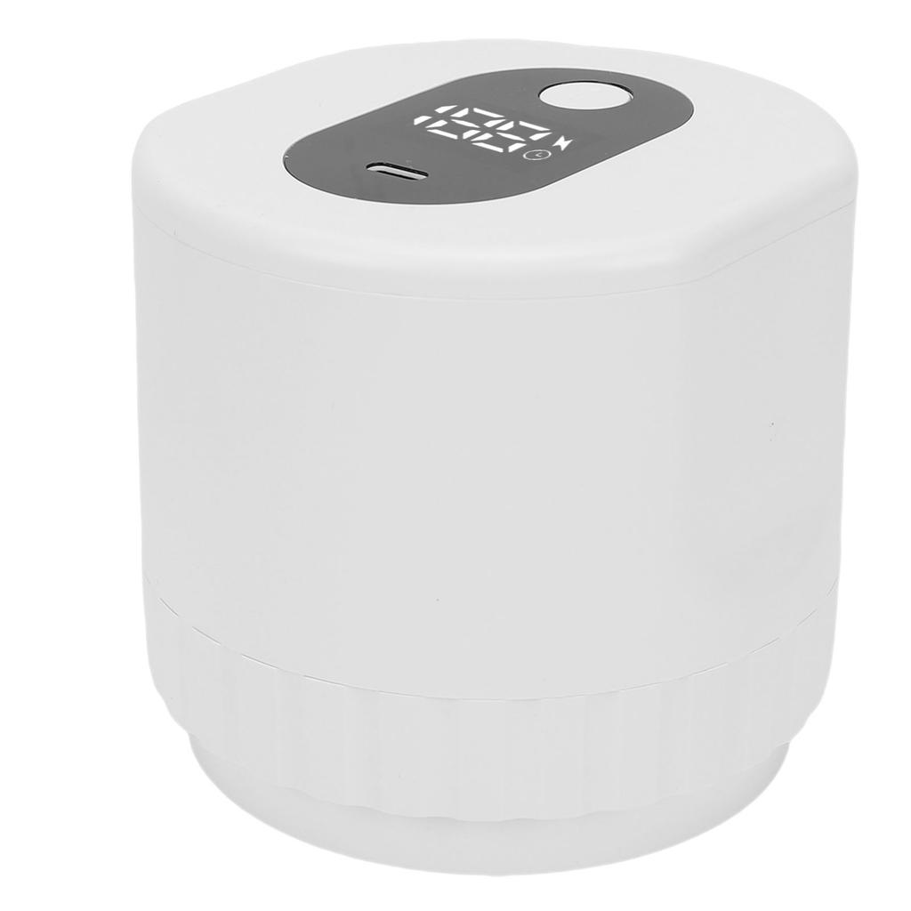 Electric Mason Jar Vacuum Sealer Kit Portable Cordless 1200mAh Battery for Wide Mouth Regular Mouth Mason Jars White