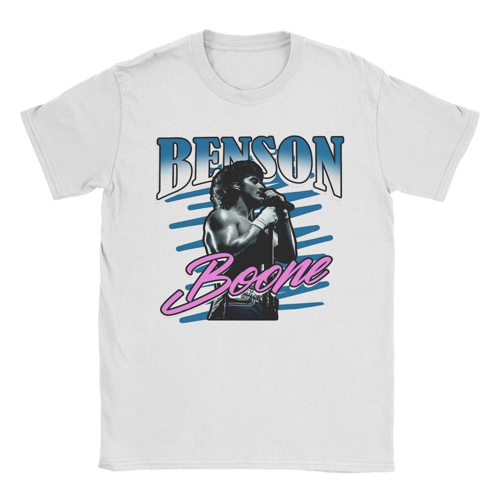 Divertente T-shirt Benson Boone Stile Retrò Unisex Girocollo Magliette in Puro Cotone Manica Corta Maglietta Idea Regalo Abbigliamento