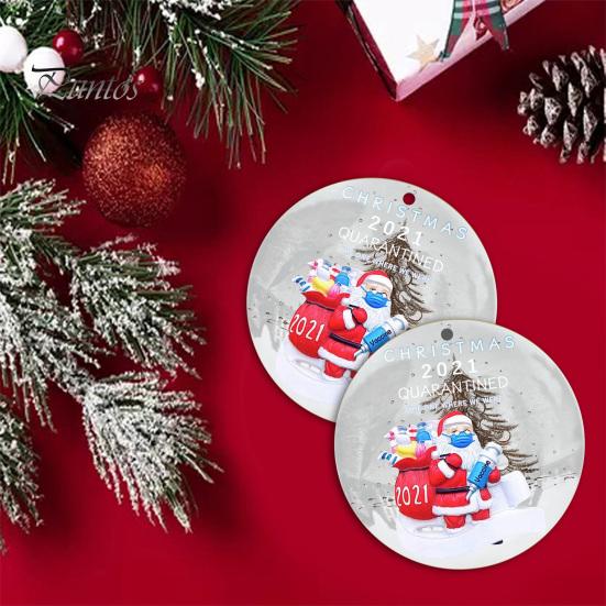 

5 шт./компл., нежный износостойкий праздничный подарок, рождественское подвесное украшение, рождественский креативный кулон, подвесное украшение для дома