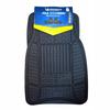 MICHELIN Rubber Floor Mats Set of 4 Black