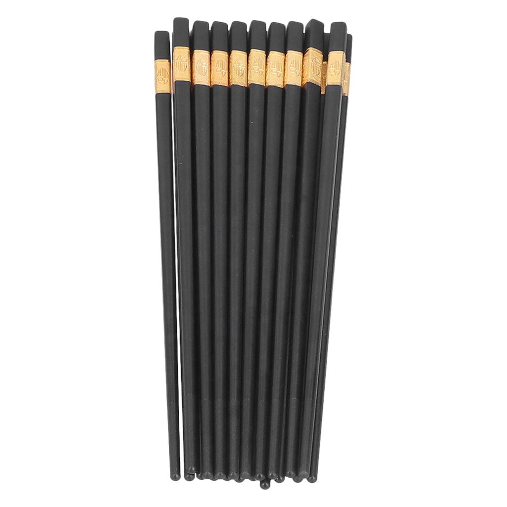 10 par chińskich pałeczek 9,5 cala pałeczki z włókna szklanego wielokrotnego użytku pałeczki do zmywarki