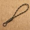 Outdoor Paracord Keychain With Trigger Snap Hook Hand-Woven Survival Camping Hiking Accessories For Car Keys Backpack Edc Gear