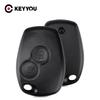 KEYYOU Key Case For Renault Megane Modus Espace Laguna Duster Logan DACIA Sandero Fluence Clio Kango For NISSAN ALMERA 2 Buttons