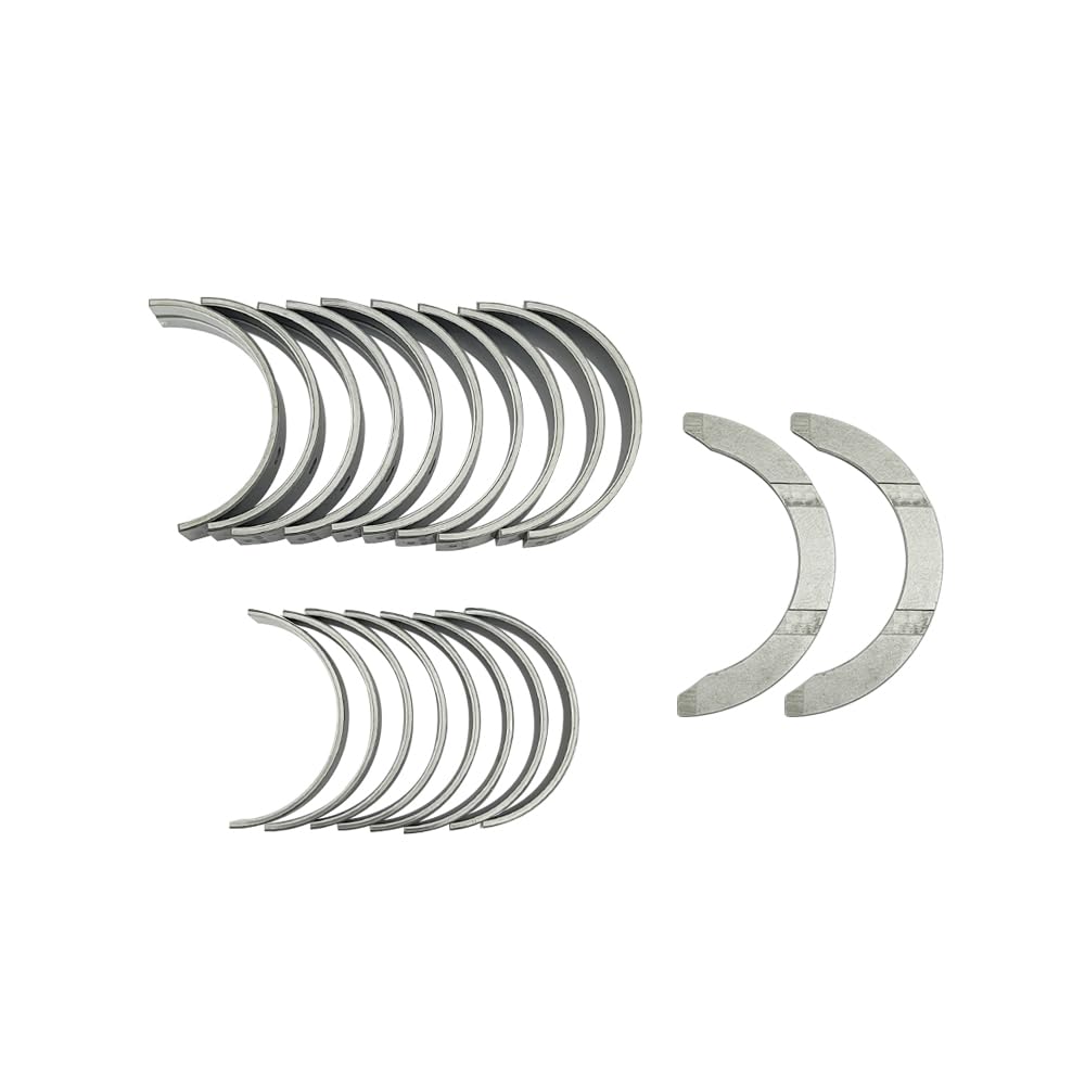 STD Main & Connecting Rod Bearing Set Fit for Hyundai Elantra Veloster for Kia Forte Soul Optima 1.6L Turbo 2013-2020, Replace 23060-2B701