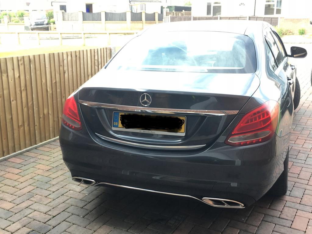 Mercedes C Class W205 - CHROME STRIP TAILGATE Tuning
