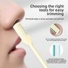 5PCS/10PCS Double Sided Nose Hair Trimmers Cleaning Nose Hair Trimmer Portable Ear Scoop Hair Scraper Shaving Nose Hair Trimmer