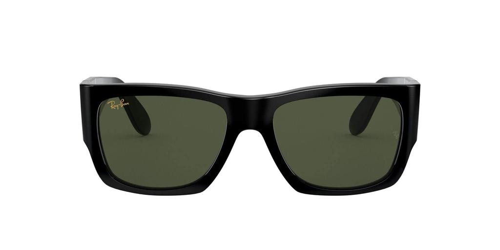 Wayfarer Nomad 54mm Ray-Ban Men's Sunglasses, 0RB2187, 901/31 G-15 Green,