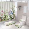 Bathroom Shower Shower Curtain Set No Punch Bathroom Window Curtain Door Curtain Partition Curtains