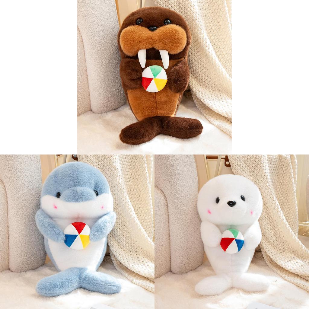 Marine Animal Plush Toy With Pp Cotton Filling For Kids And Collectors