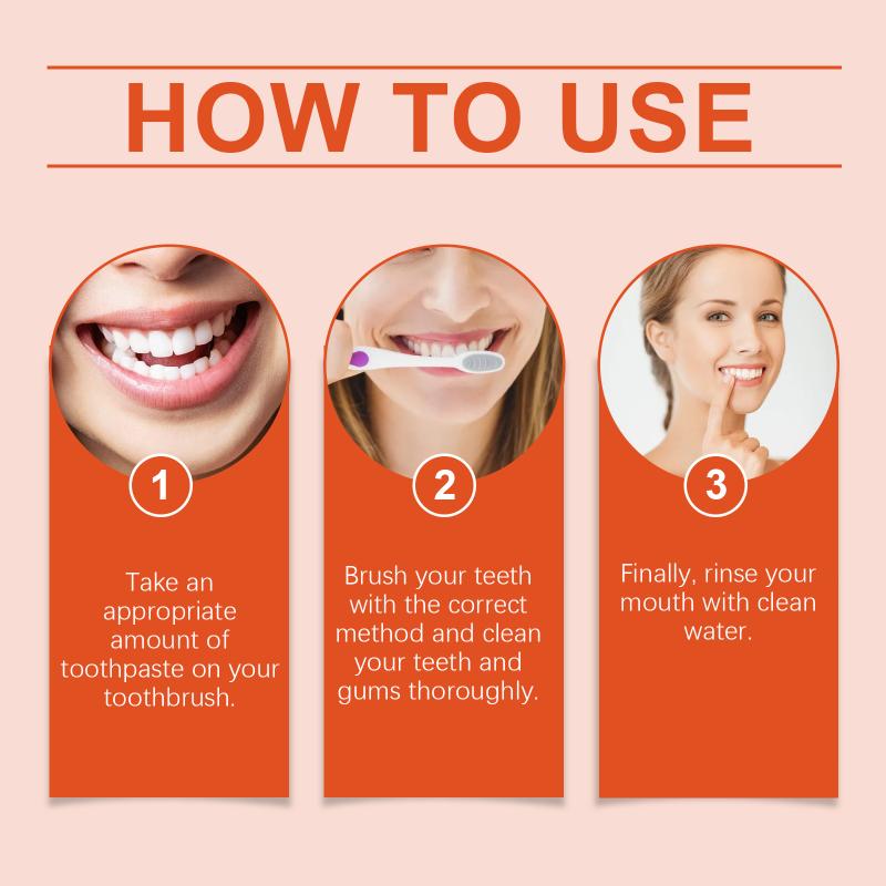 Oralhoe Toothpaste Gentle Cleanser That Takes Good Care Of Your Teeth, Leaving Them Shiny And Fresh With A Minty Flavor