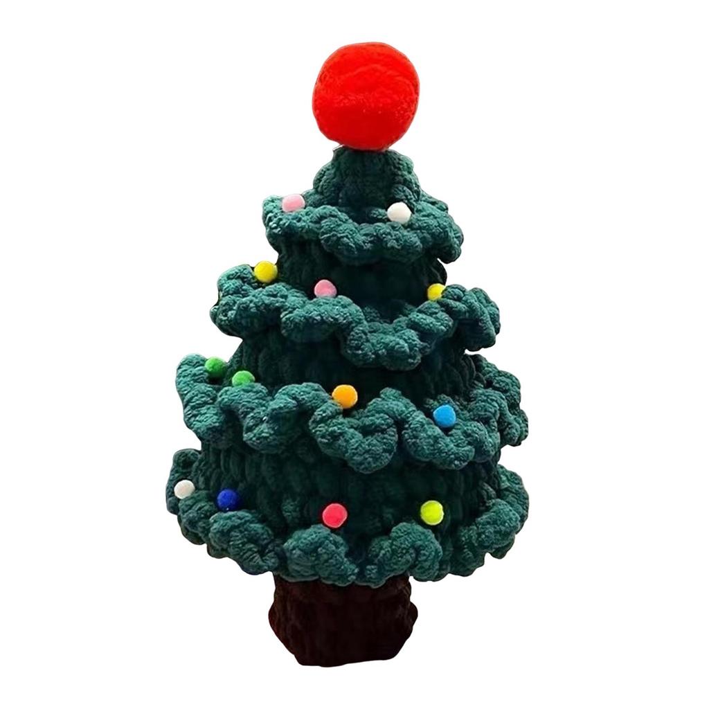 Hand Crocheted Christmas , Figurine, Handmade, for Desk, Party, Office, Festival, Indoor