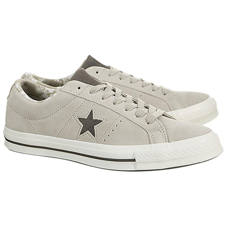 Converse One Star Mens Beige Tropical Ox Trainers 160586C