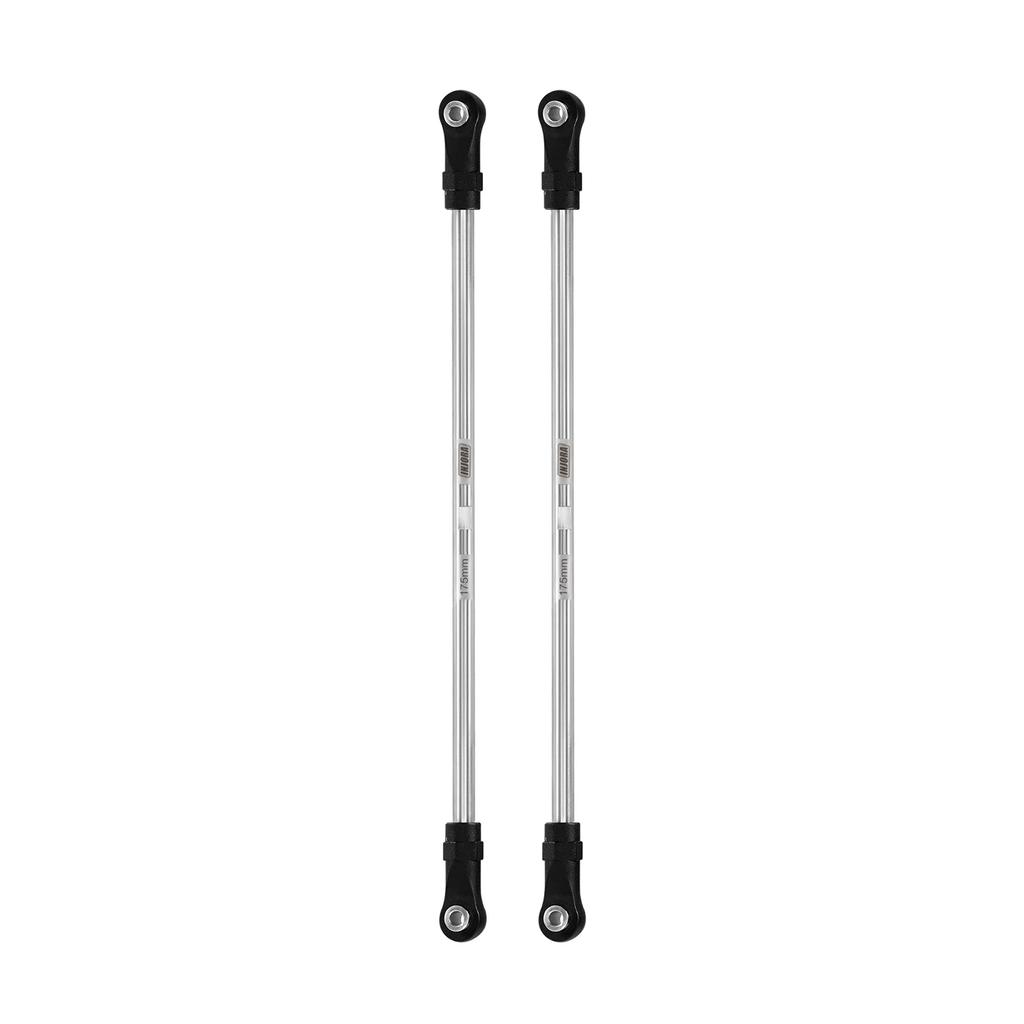 Injora Stainless Steel Builders Links With Rod Ends For 110 Rc Crawler Car