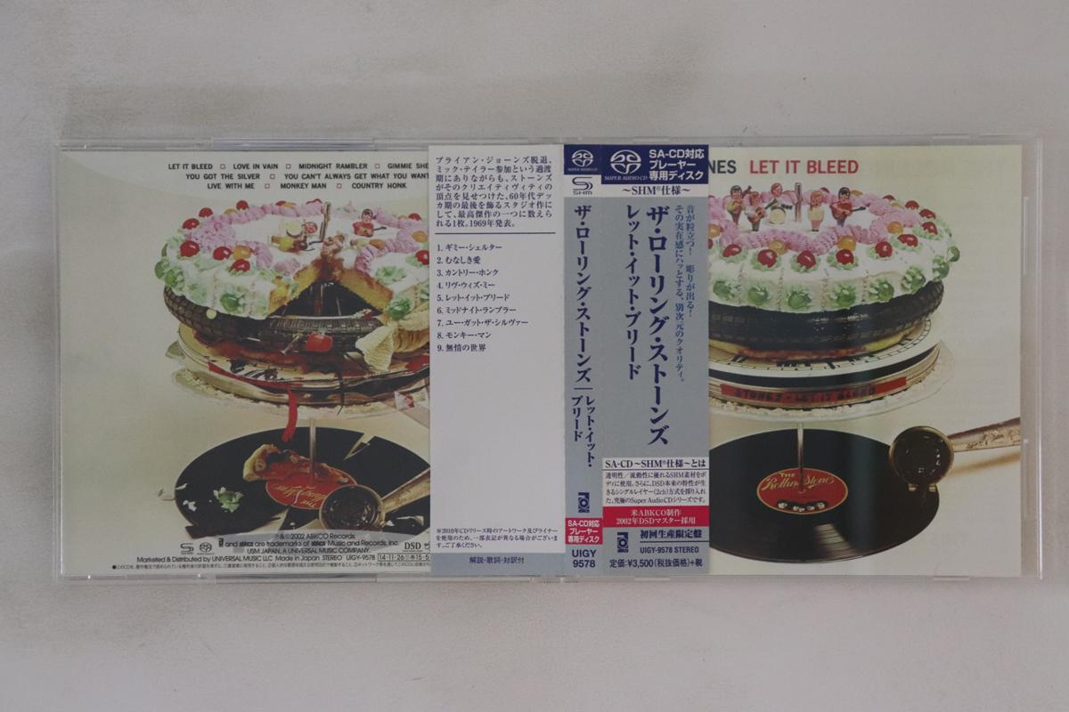 

CD ROLLING STONES - Let It Bleed UIGY9578 Polydor 2014 Японія Обі Рок Б/в