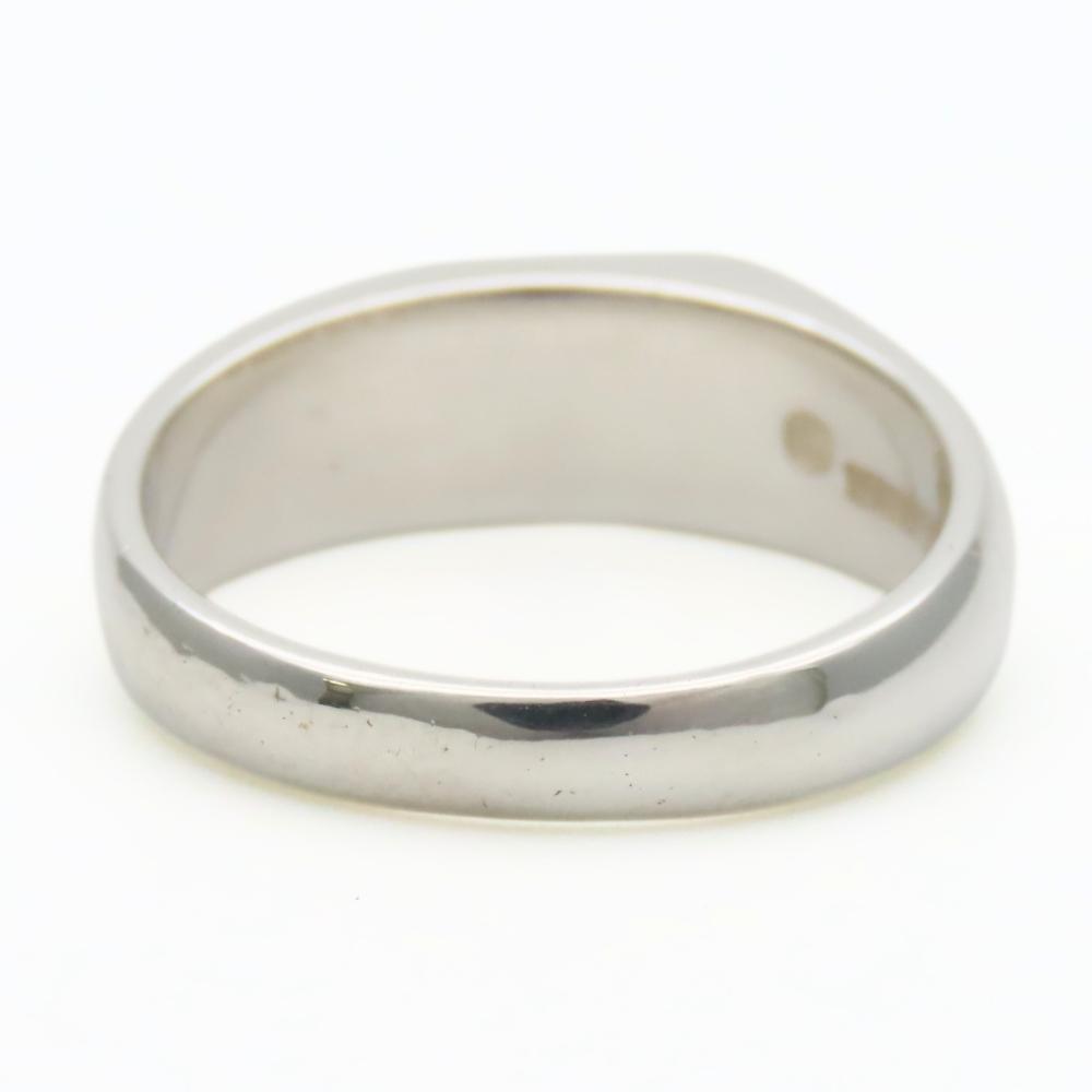 Used TIFFANY&Co. Ring Signet Heart EU#52 Sterling Silver 4.1g Silver El Saperetti