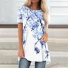 Maglietta estiva con stampa 3D a farfalla floreale, streetwear, moda donna, casual, magliette Y2K, top, t-shirt, abbigliamento oversize femminile