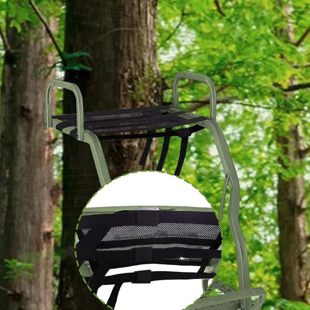 2 Pack Universal  Adjustable Tree Stand Seat Deer Stand Replacement Accessories(16 x 12 inches)