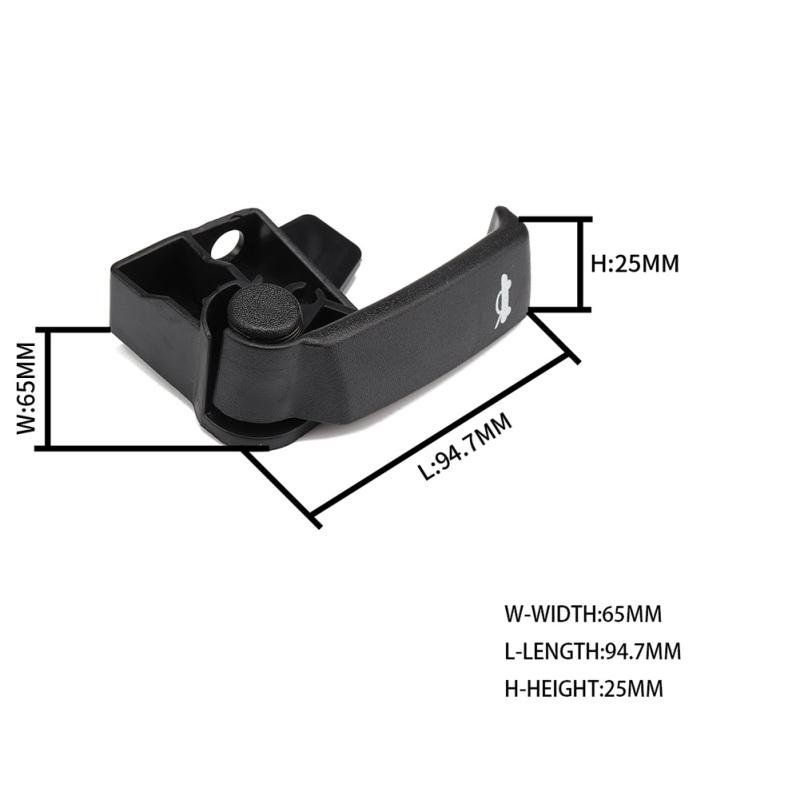 LWN Hood Latch Release Handle for GMC Chevy Pickup Truck 95-07 OE:15741109+ Kit