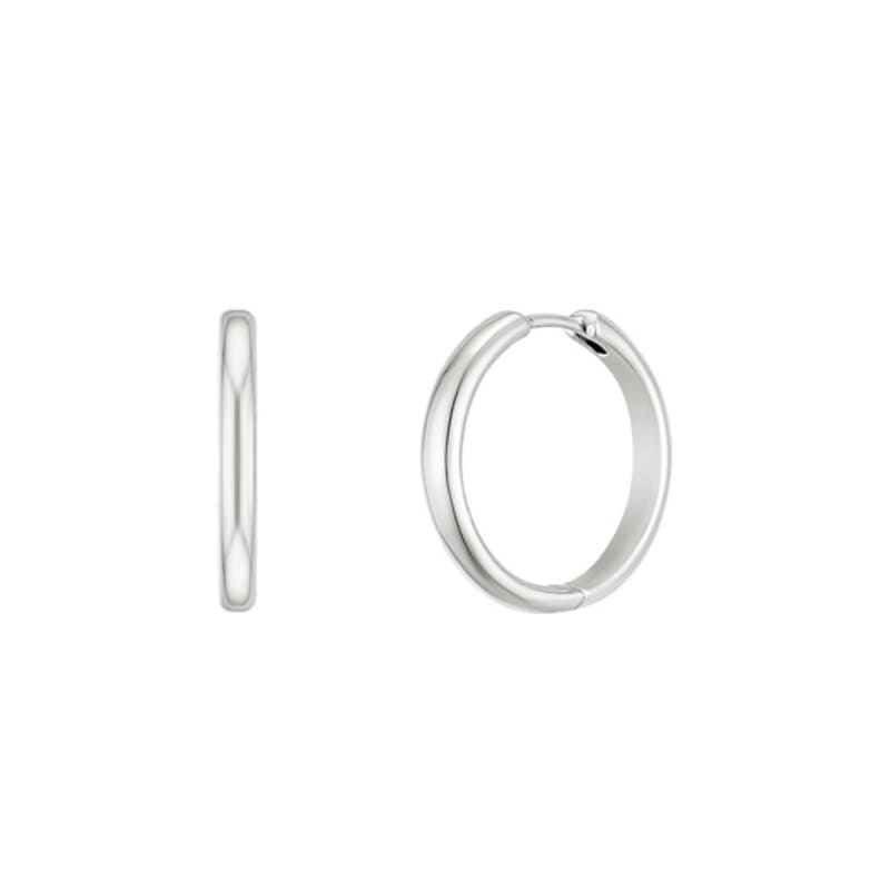 Oooho Basic Circle One Touch Earrings - M