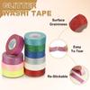 1/2 Rolle Glitzerpapier Washi Tape Dekoratives Klebeband Abdeckband Scrapbooking Album Schreibwarenband Schreibwaren Aufkleber Foto Tagebuch
