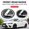 Car Logo Front Grill Emblem Badge Hood Trunk Rear Logo Badge Emblem For F SPORT ES UX 300e GX LBX NX RX 350h 450h GS CT