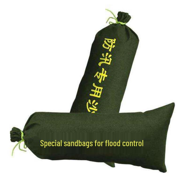 Xunjing Canvas Flood Control Water Absorbent Sandbags (10-Pack)