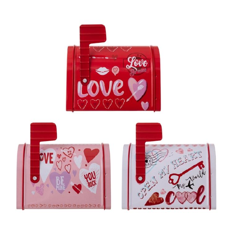 Mini Handy Container Iron Gift Box for Loose Leaf Tea Mailbox Ornaments