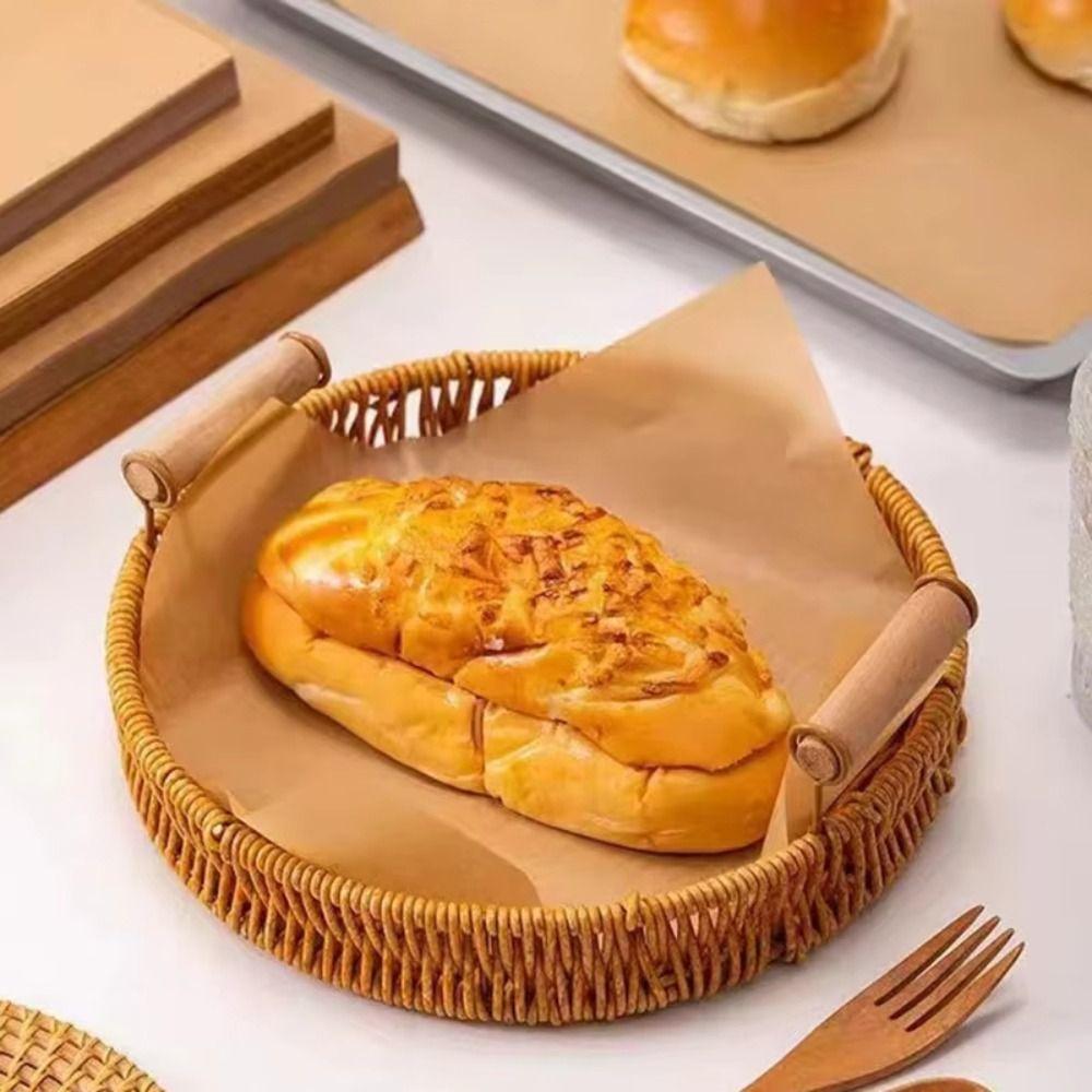 50/100PCS Non-stick Parchment Baking Sheet Food Grade Parchment Paper Sheets Cooking Frying