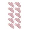10PCS Food Sealing Clip Tight Damp Proof Multipurpose Easy To Use Snack Bag Sealer Clip for Kitchen Pink