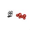 Iron Napkin Holder Multi Purpose Bill Cute Dog Paw Home Decor Stylish Organizer Tissue