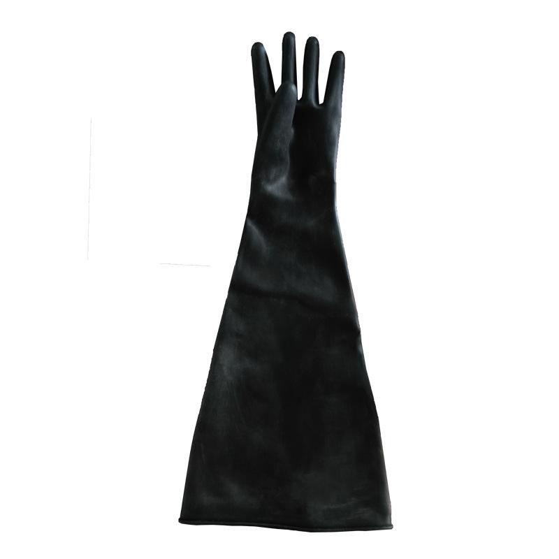 Industrial Sandblasting Gloves: Lengthened, Thickened, Wear-Resistant Latex with Smooth Surface for Labor Protection