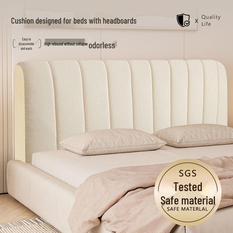 Luxurious Quilted Headboard Cover - 3D Soft Wrap, Full Coverage Dust Protection
