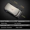 Men's Alloy Automatic Buckle Belt Head